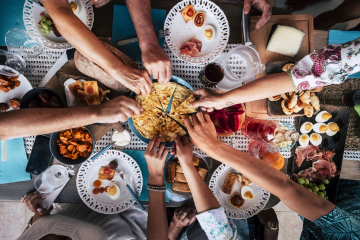 pranzo comunione casale san vito